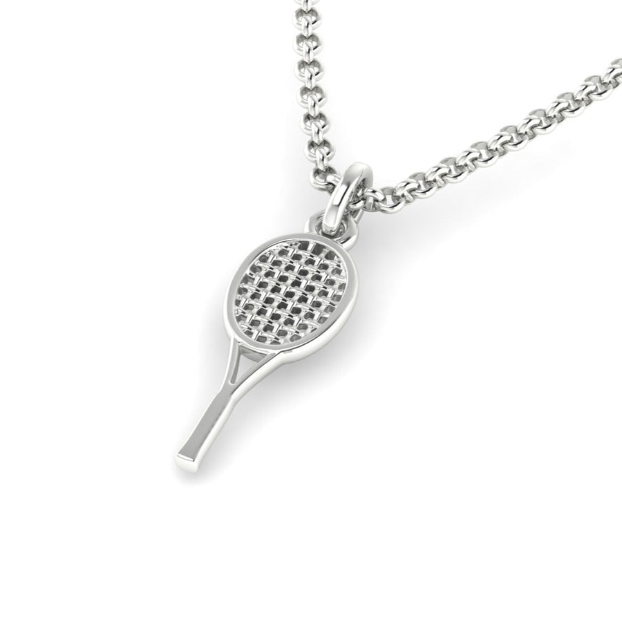 Tennis racket pendant